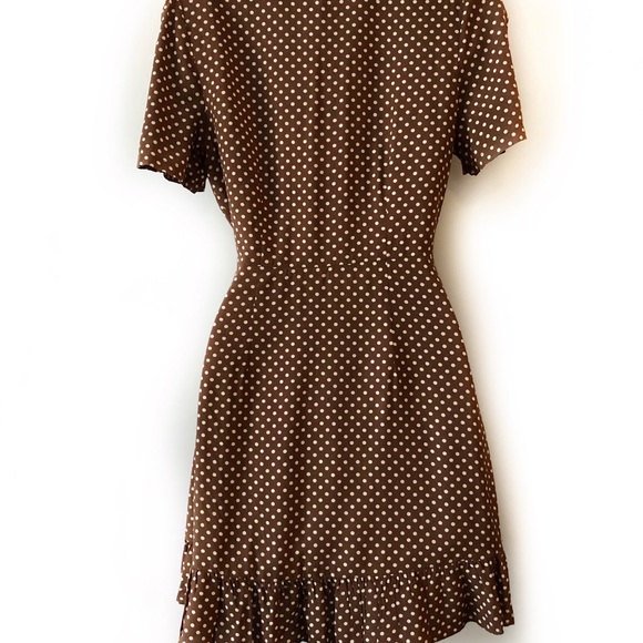 Cotton Candy LA Polk-dot Wrap Dress - Picture 2 of 7